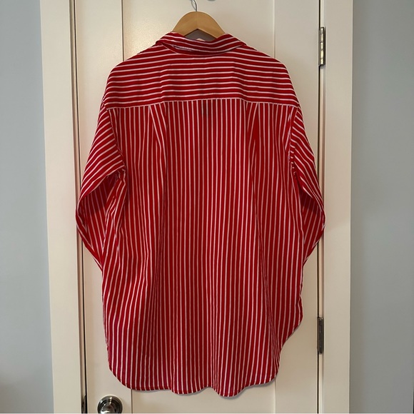 J. Crew • NWT • Cotton voile beach shirt in stripe - Picture 9 of 13
